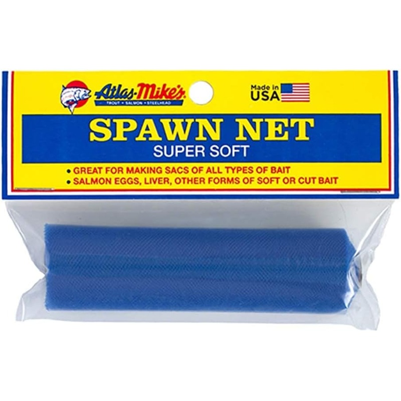 Atlas-Mike’s 55069 Spawn Net 4″ x 4″ Squares Blue, 50 Sqs/Pkg.